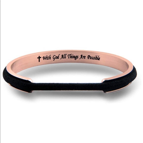 Jewelry - Hair Tie Bracelet/Cuff Bangle Bracelet